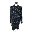 Unisex Second Female - Schiffon dress, size 36 - Blue ()