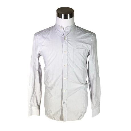 Unisex Benetton - Collared shirt, size S - Gray ()