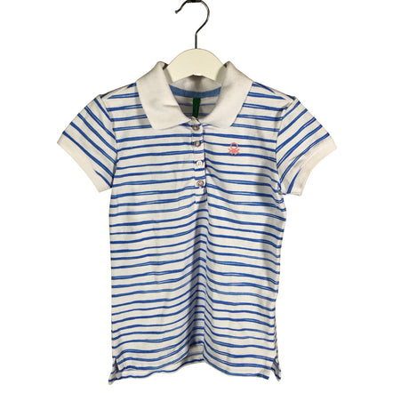 Unisex Benetton - Polo shirt, size 128 - 134 - White ()