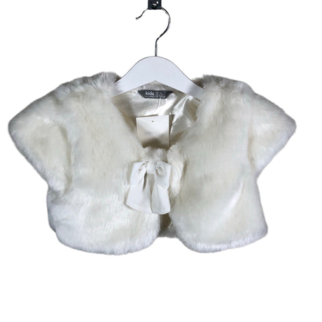Unisex Lindex - Evening bolero jacket, size 116 - 122 - White ()