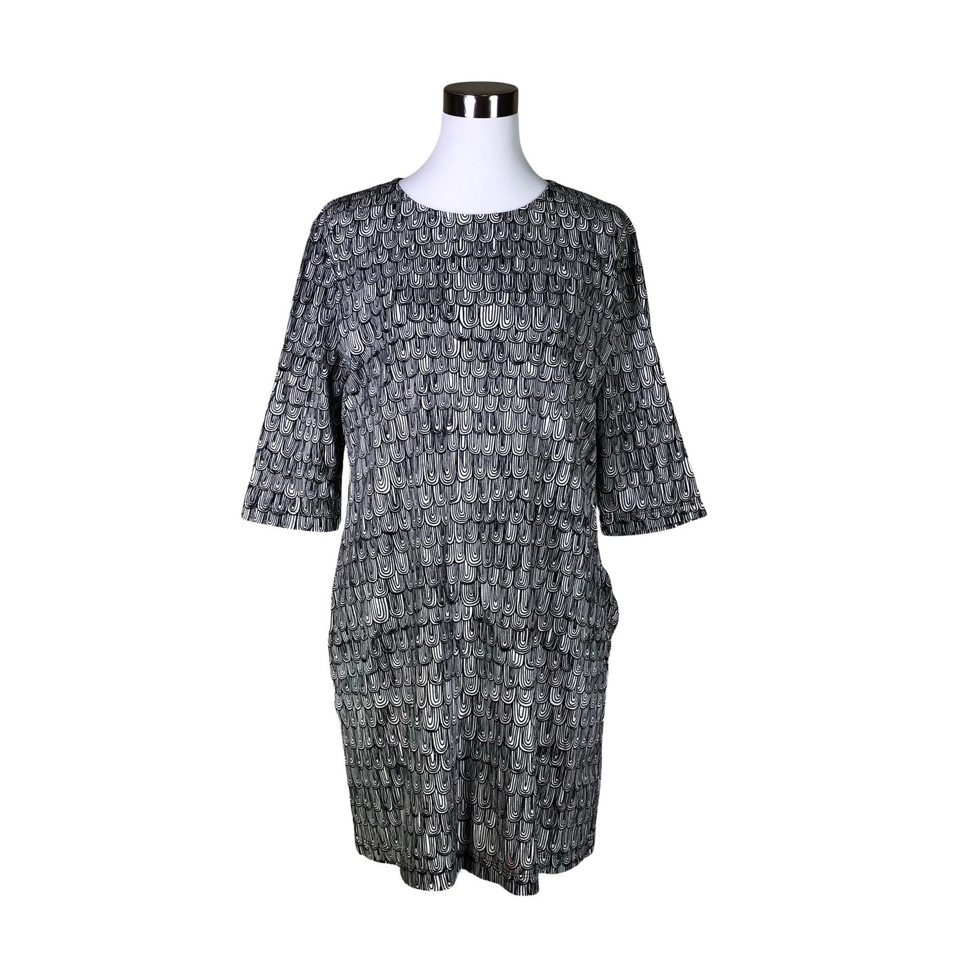 Unisex Marimekko - Tricot tunic, size 40 - Black (1)