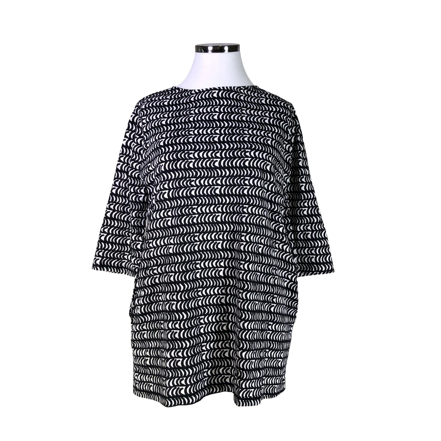 Unisex Marimekko - Tricot tunic, size 42 - Black (1)