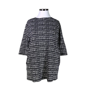 Unisex Marimekko - Tricot tunic, size 42 - Black (1)
