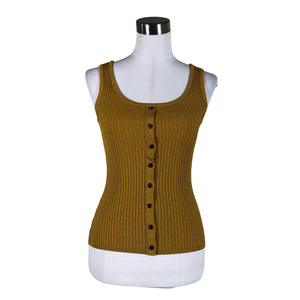 Unisex Karen Millen - Top, size 34 - Yellow (1)