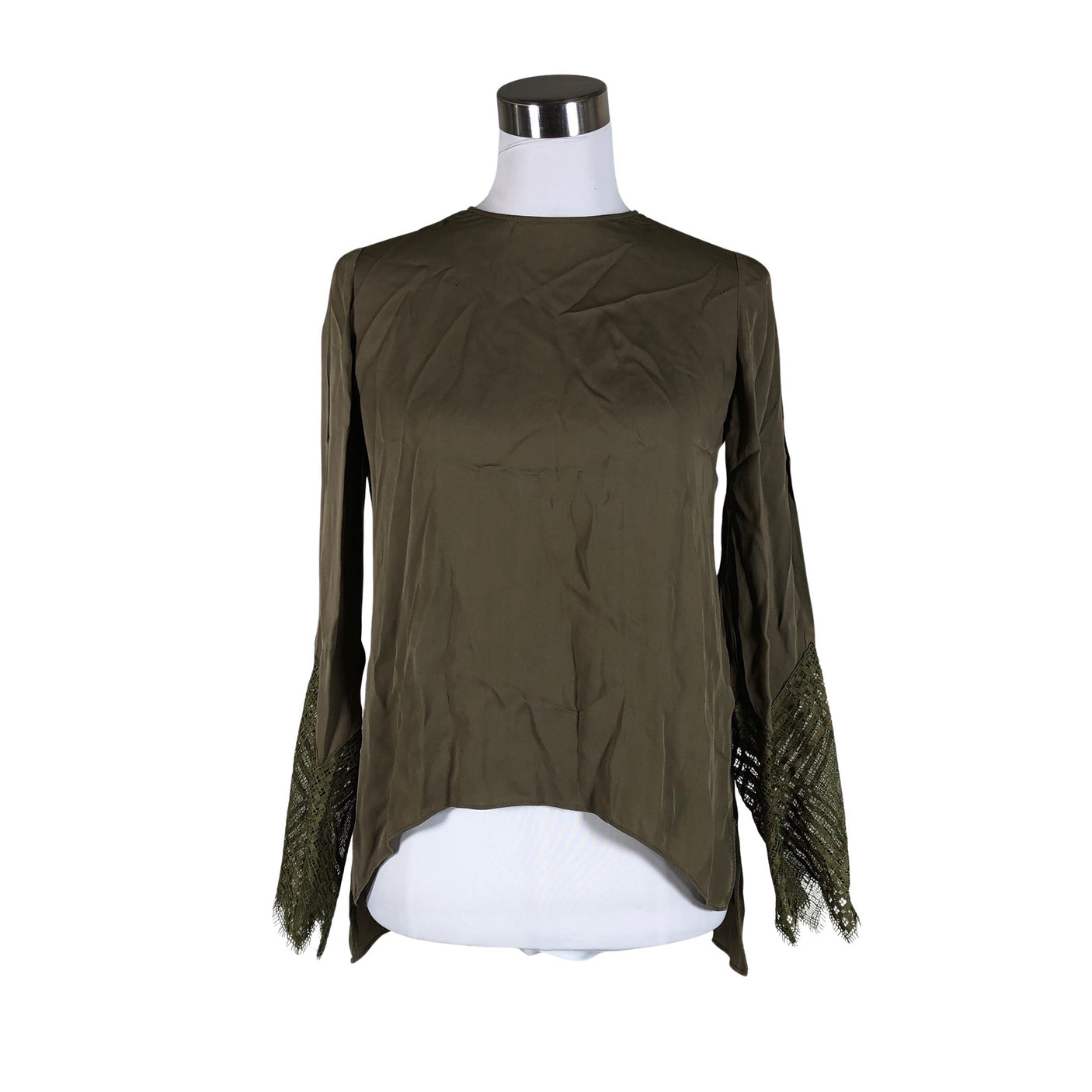 Unisex Massimo Dutti - Blouse, size 34 - Green (1)