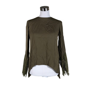 Unisex Massimo Dutti - Blouse, size 34 - Green (1)