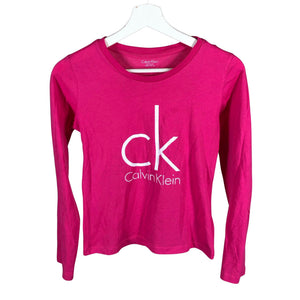 Unisex Calvin Klein - Tricot shirt, size 164 - 170 - Pink (1)
