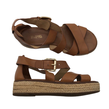 Unisex Michael Kors - Wedge sandals, size 36 - Brown ()