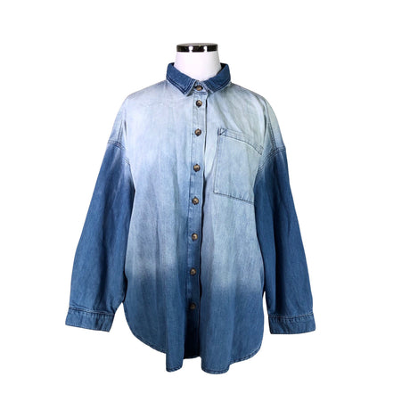 Unisex My Essential Wardrobe - Denim shirt, size 46 - Blue ()
