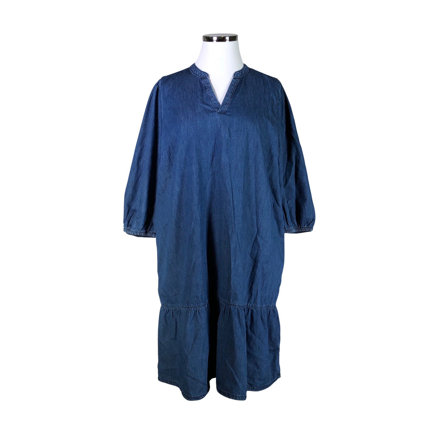 Unisex Culture - Denim dress, size 44 - Blue (1)