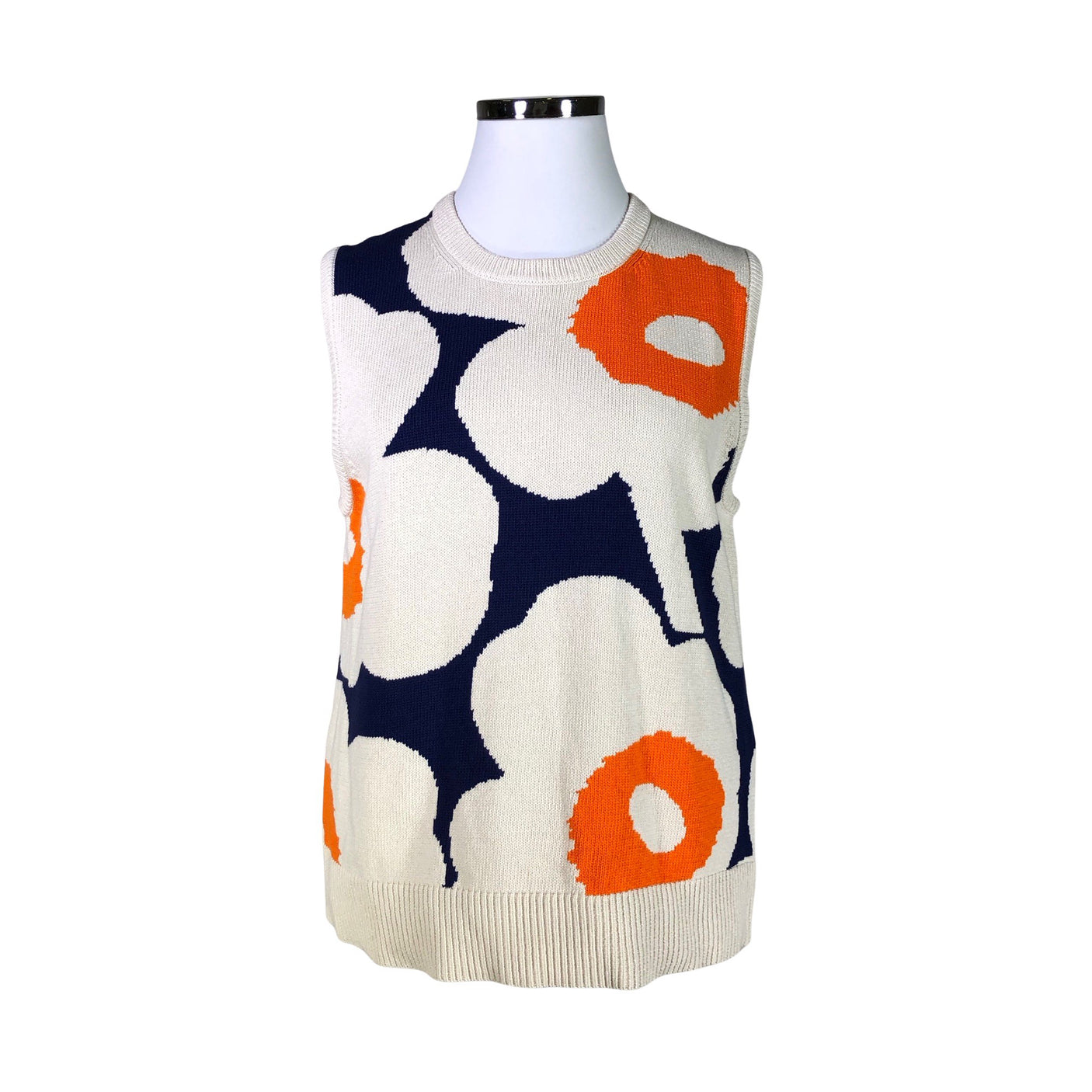 Unisex Marimekko - Knit vest, size 42 - Beige (1)