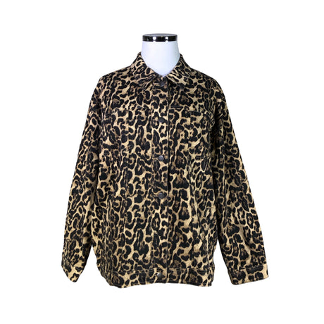 Unisex Kaffe - Denim jacket, size 46 - Brown ()