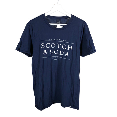 Unisex Scotch&Soda - T-shirt, size L - Blue ()