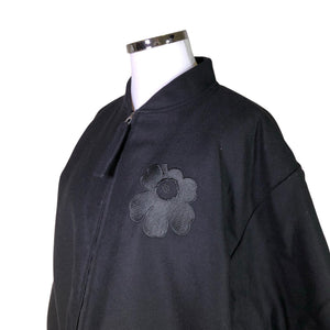 Unisex Marimekko - Wool coat, size 44 - Black (3)