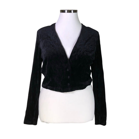 Unisex Prêt á Porter - Sweat jacket, size 44 - Black ()