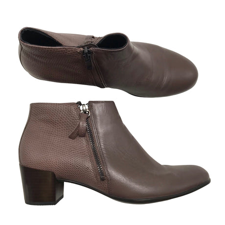 Unisex Ecco - Ankle boots, size 40 - Brown ()