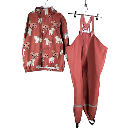 Unisex FIX by Lindex - Rainwear, size 116 - 122 - Light pink ()