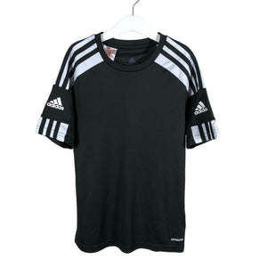Unisex Adidas - Sports shirt, short sleeve, size 146 - 152 - Black (1)
