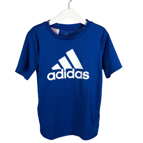 Unisex Adidas - Sports shirt, short sleeve, size 134 - 140 - Blue ()
