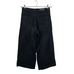 Unisex R-collection - Velvet pants, size 36 - Black (2)