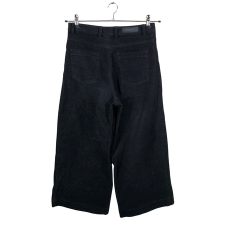 Unisex R-collection - Velvet pants, size 36 - Black (2)