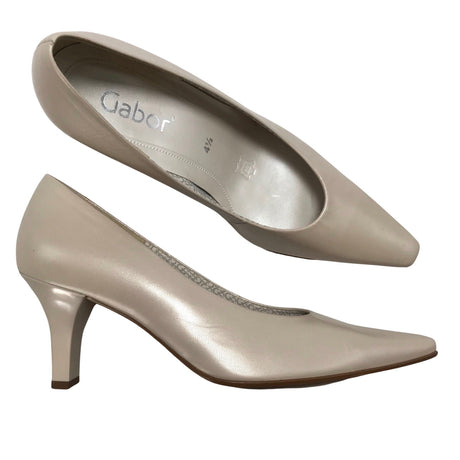 Unisex Gabor - High heels, size 37 - Natural white ()