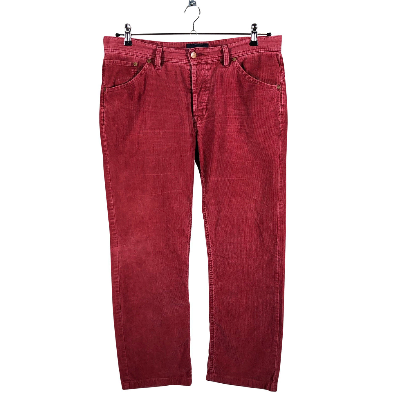 Unisex Gant - Velvet pants, size W34 - Red (1)