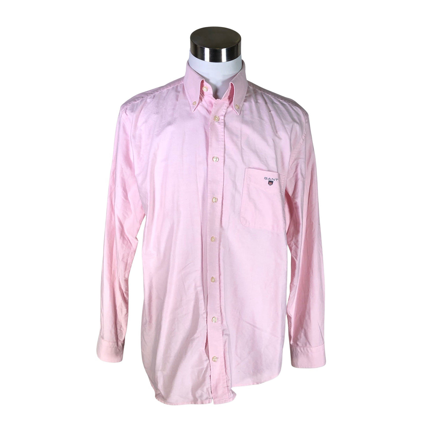 Unisex Gant - Collared shirt, size L - Light pink (1)