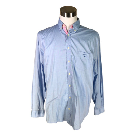Unisex Gant - Collared shirt, size L - Light blue ()