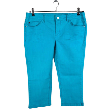 Unisex Esprit - Capri jeans, size W30 - Turquoise ()