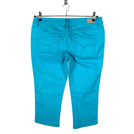 Unisex Esprit - Capri jeans, size W30 - Turquoise (2)