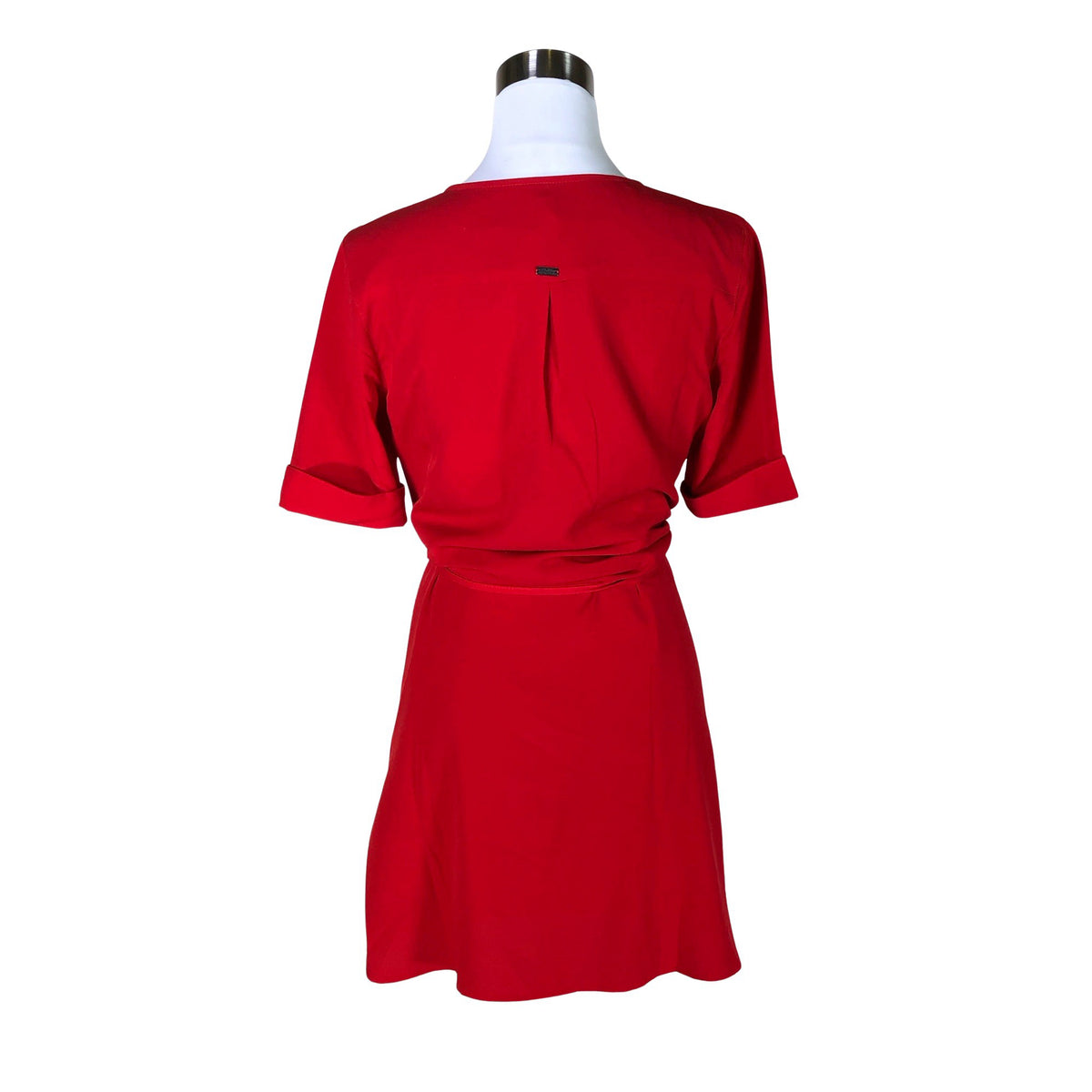 Unisex s.Oliver - Schiffon dress, size 36 - Red (2)