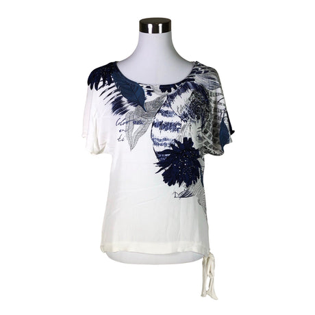Unisex Desigual - Short-sleeved blouse, size 38 - White ()