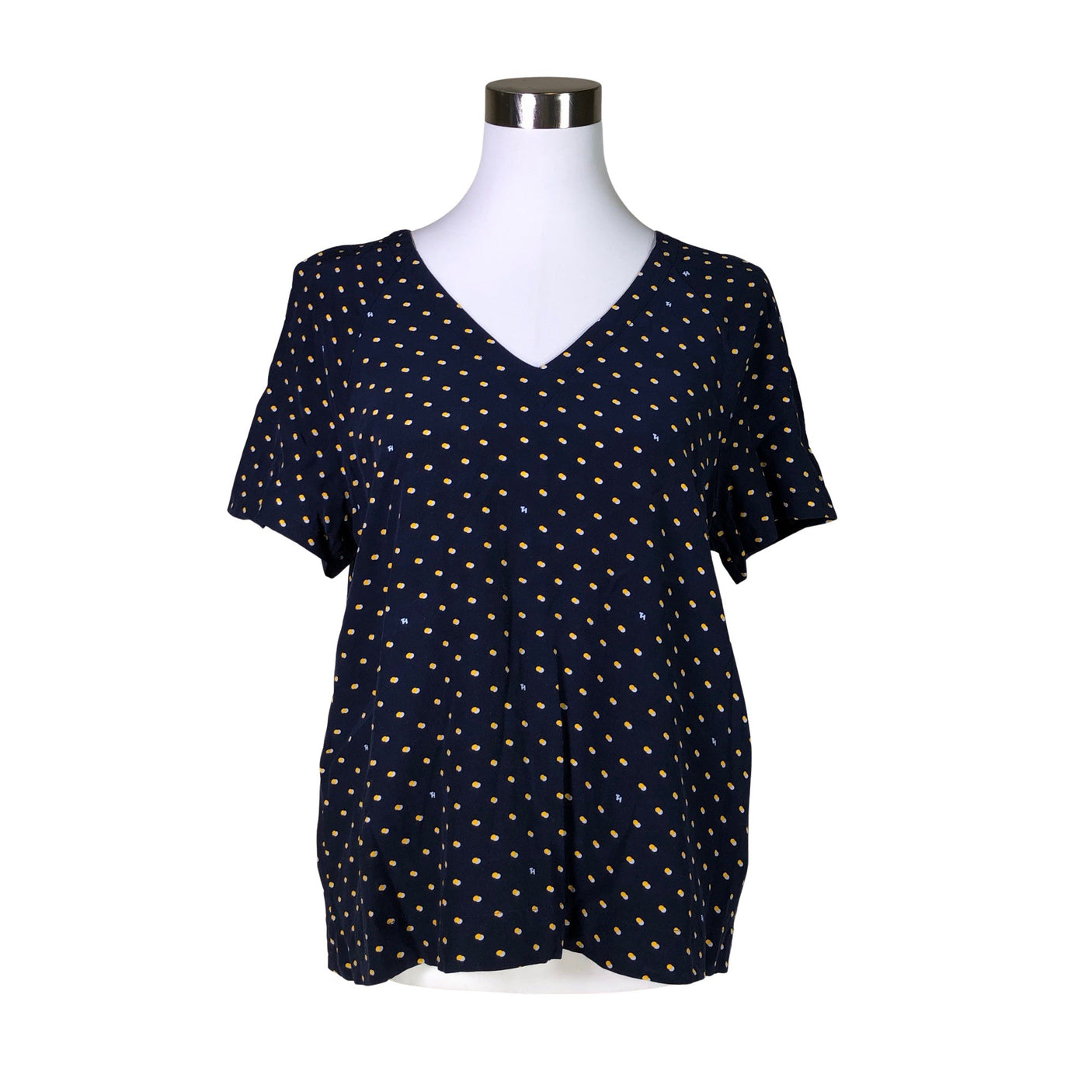 Unisex Tommy Hilfiger - Short-sleeved blouse, size 40 - Blue (1)