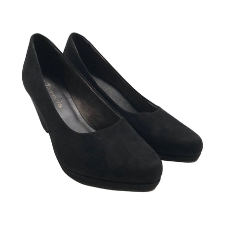 Unisex Tamaris - Wedge heel shoes, size 40 - Black (2)
