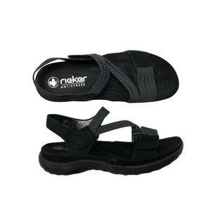 Unisex Rieker - Sandals, size 39 - Black (1)