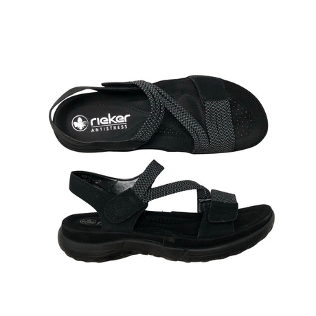 Unisex Rieker - Sandals, size 39 - Black ()