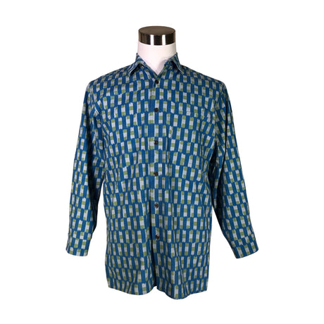 Unisex Marimekko - Collared shirt, size S - Blue ()