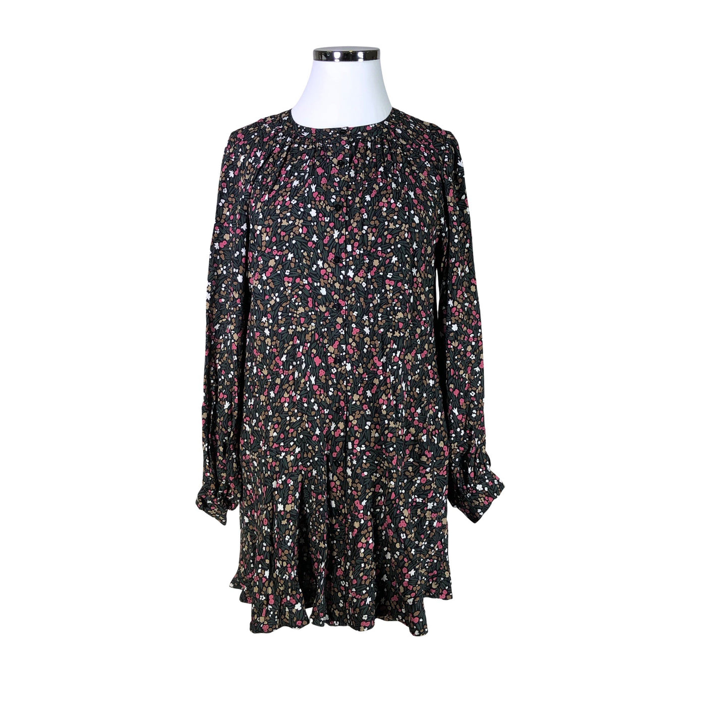Unisex Nanso - Schiffon tunic, size 42 - Gray (1)