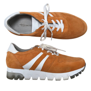 Unisex Tamaris - Casual sneakers, size 41 - Orange (1)