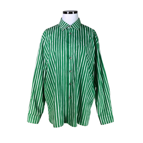 Unisex Marimekko - Collared shirt, size 42 - Green ()