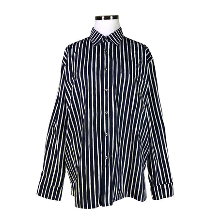 Unisex Marimekko - Collared shirt, size 42 - Blue ()