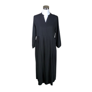 Unisex Culture - Schiffon dress, size 38 - Black (1)