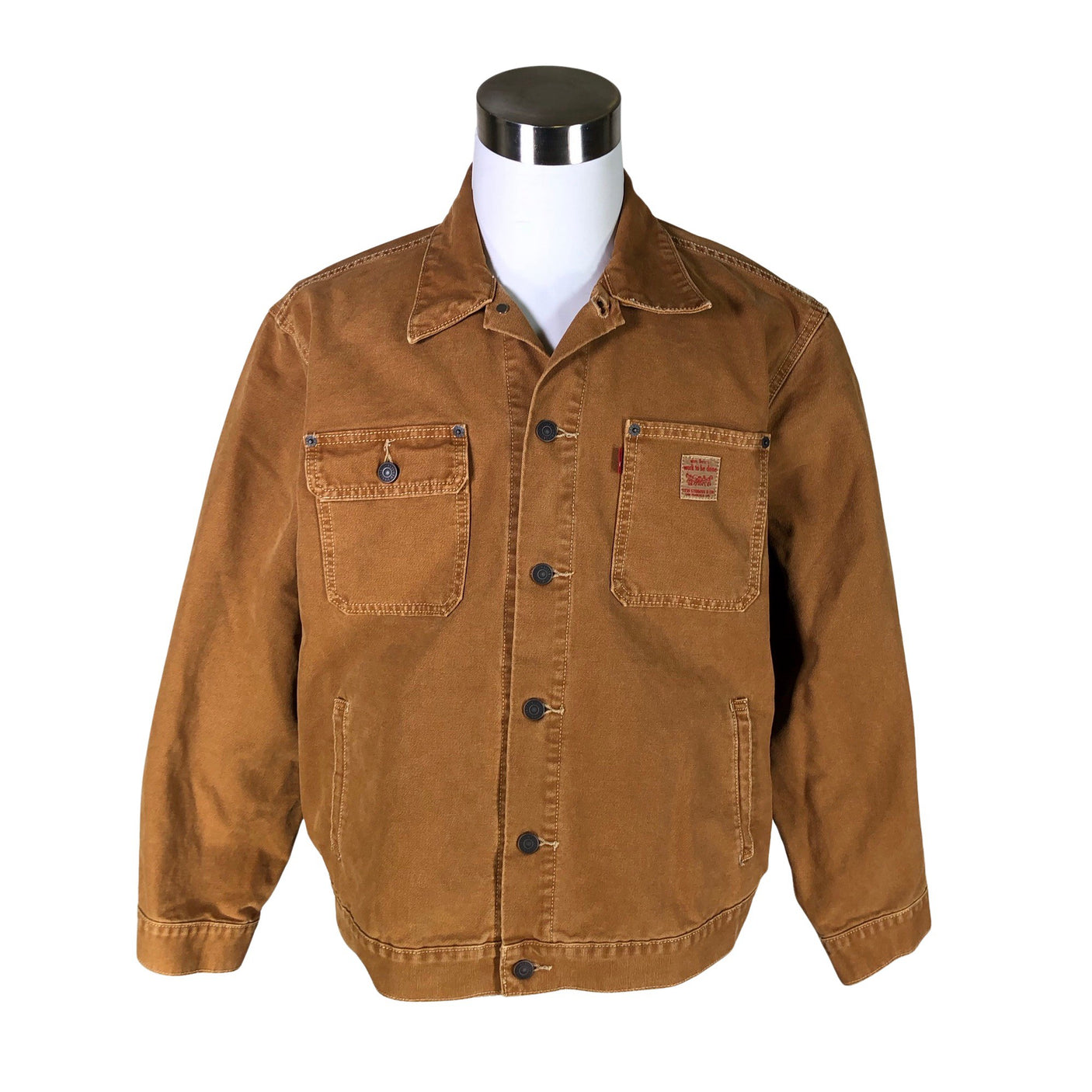 Unisex Levi's - Denim jacket, size L - Brown (1)