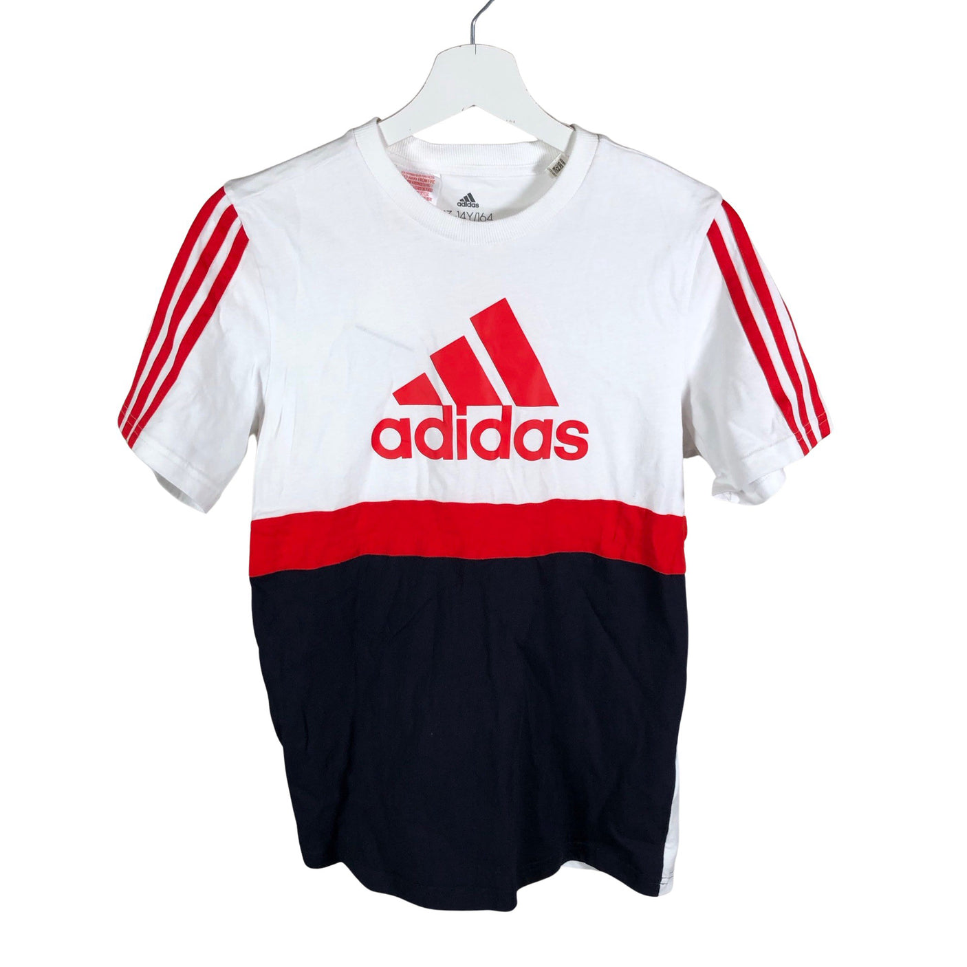 Unisex Adidas - T-shirt, size 158 - 164 - White (1)