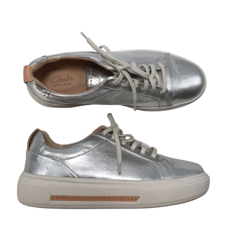 Unisex Clarks - Casual sneakers, size 39 - Silver ()