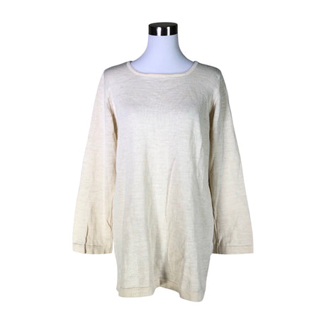 Unisex Alpa - Knit tunic, size 38 - Natural white ()