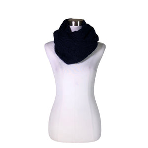 Unisex O.I.S - Circle scarf, size Midi - Blue (1)