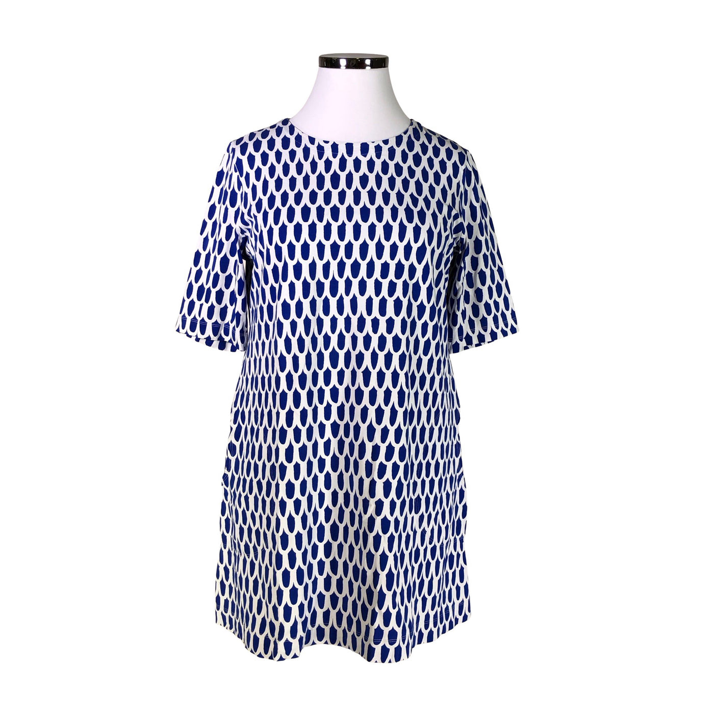 Unisex Marimekko - Tricot tunic, size 42 - Blue (1)