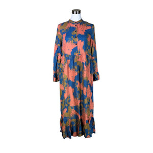 Unisex Vimma - Schiffon dress, size 38 - Blue (1)